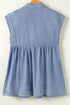 'Eowyn' Denim Mini Dress - Celes Fashion